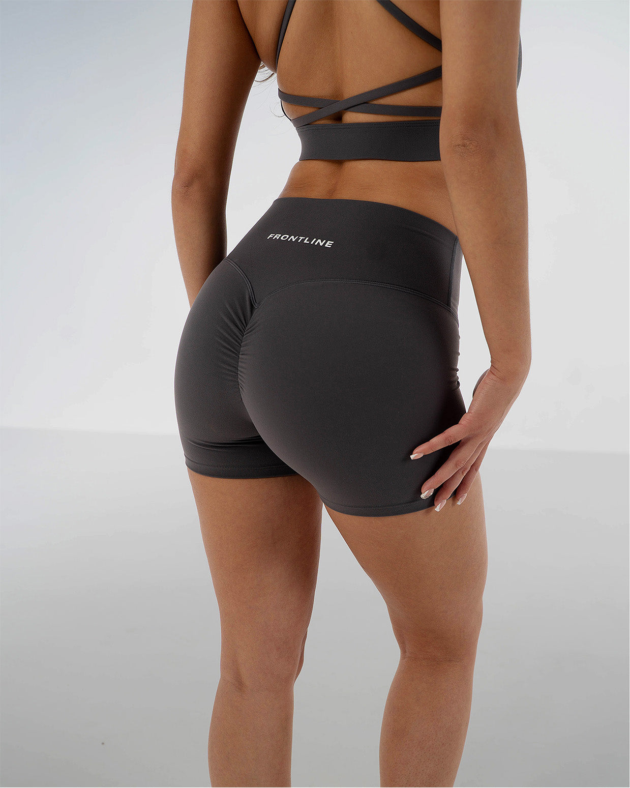 Sculpt Shorts Grijs