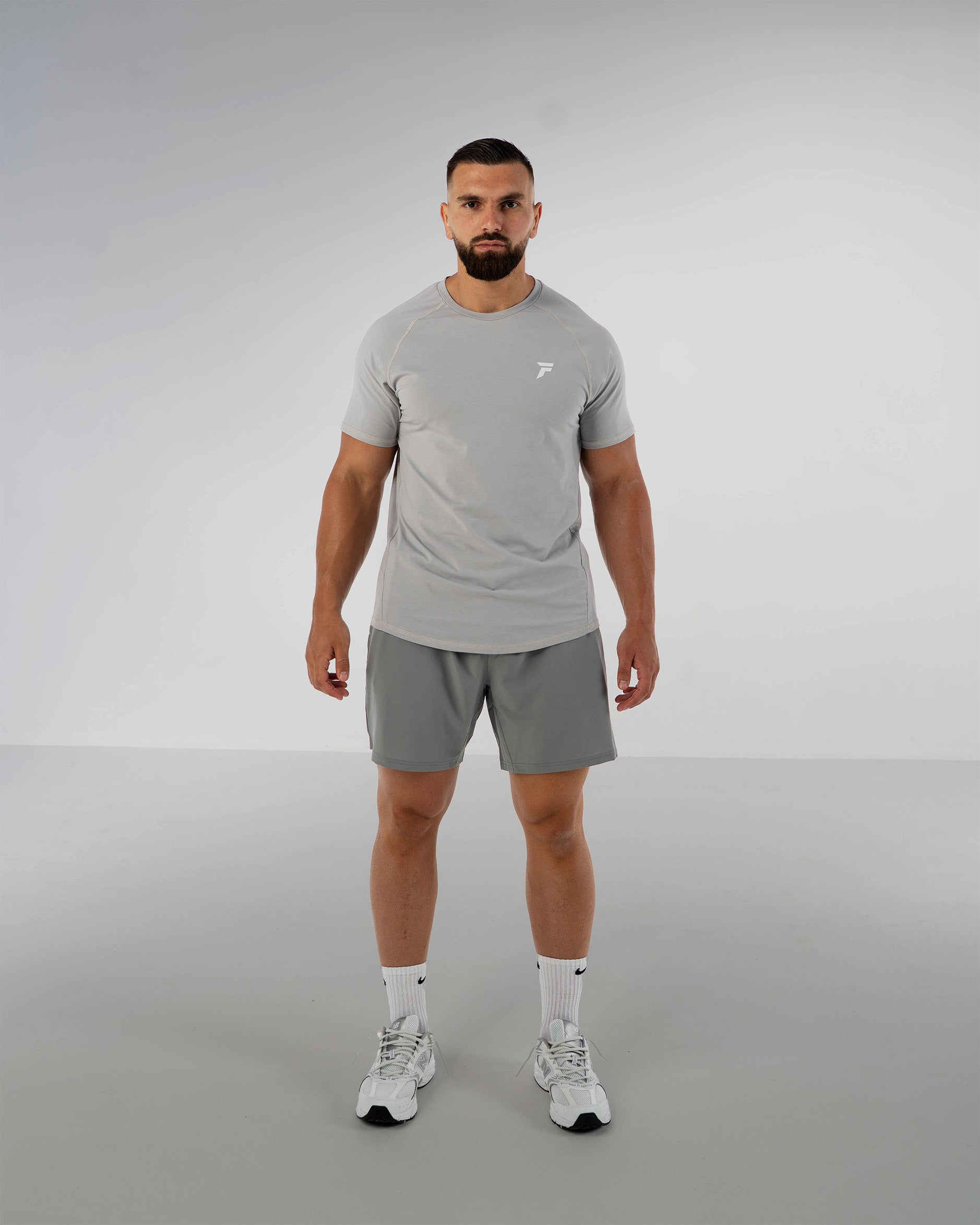 Active Shorts Grijs
