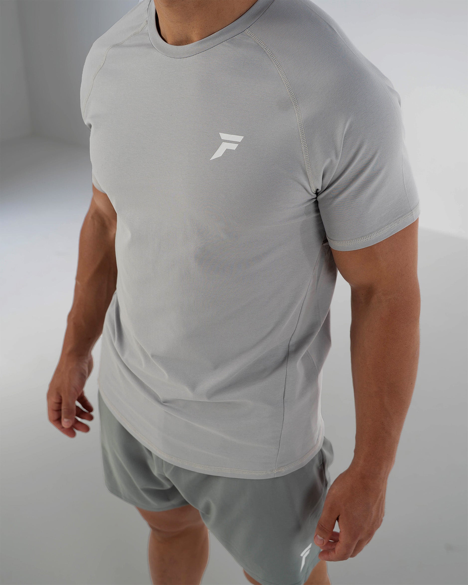 Active T-shirt Grijs