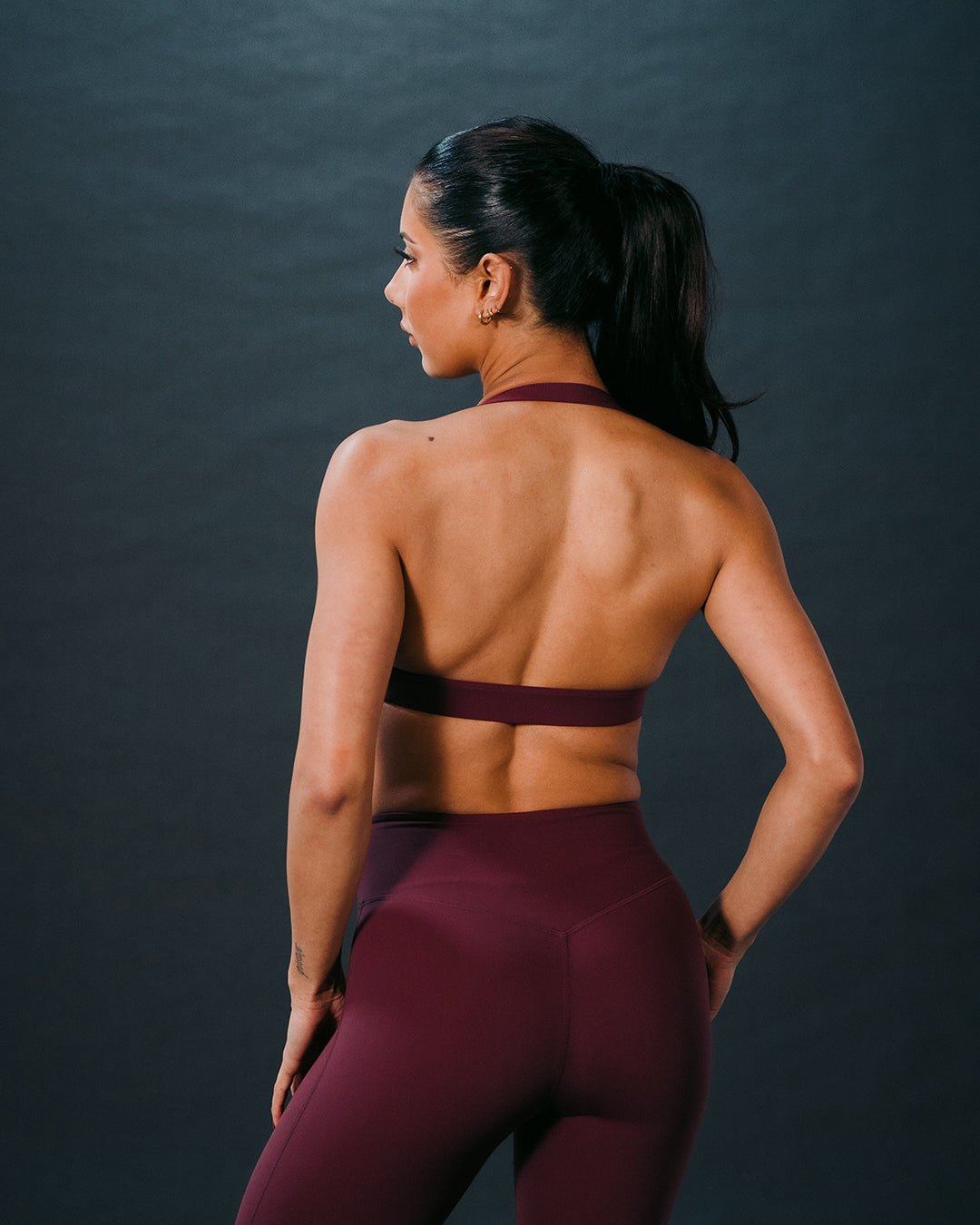 Vital Sports Bra Burgundy