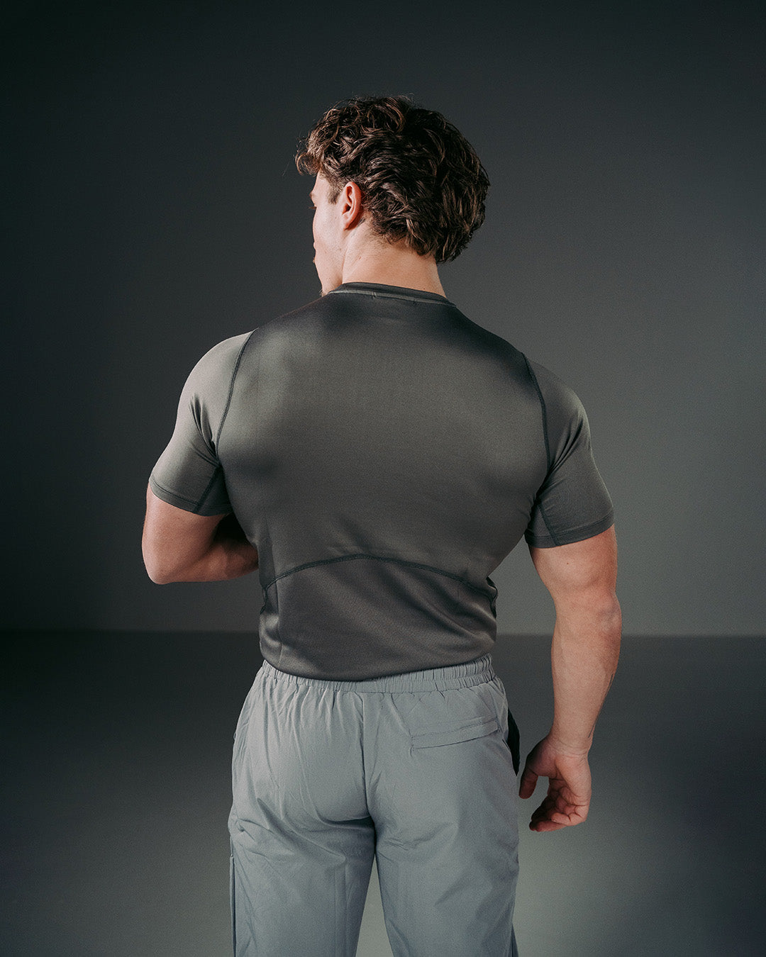 Vital Compressed T-Shirt Grey