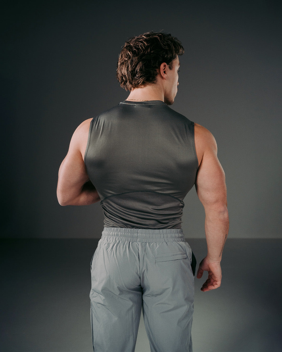 Vital Compressed Tank Grey
