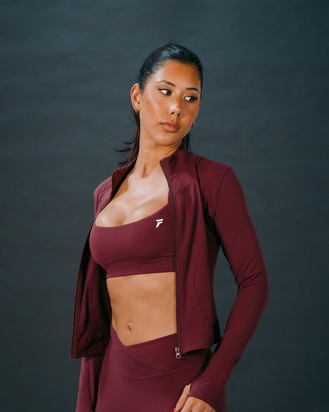 Vital Jacket Burgundy