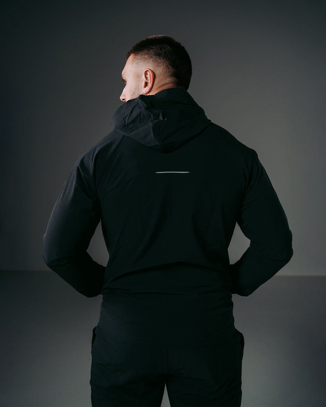 Vital Windbreaker Jacket Black