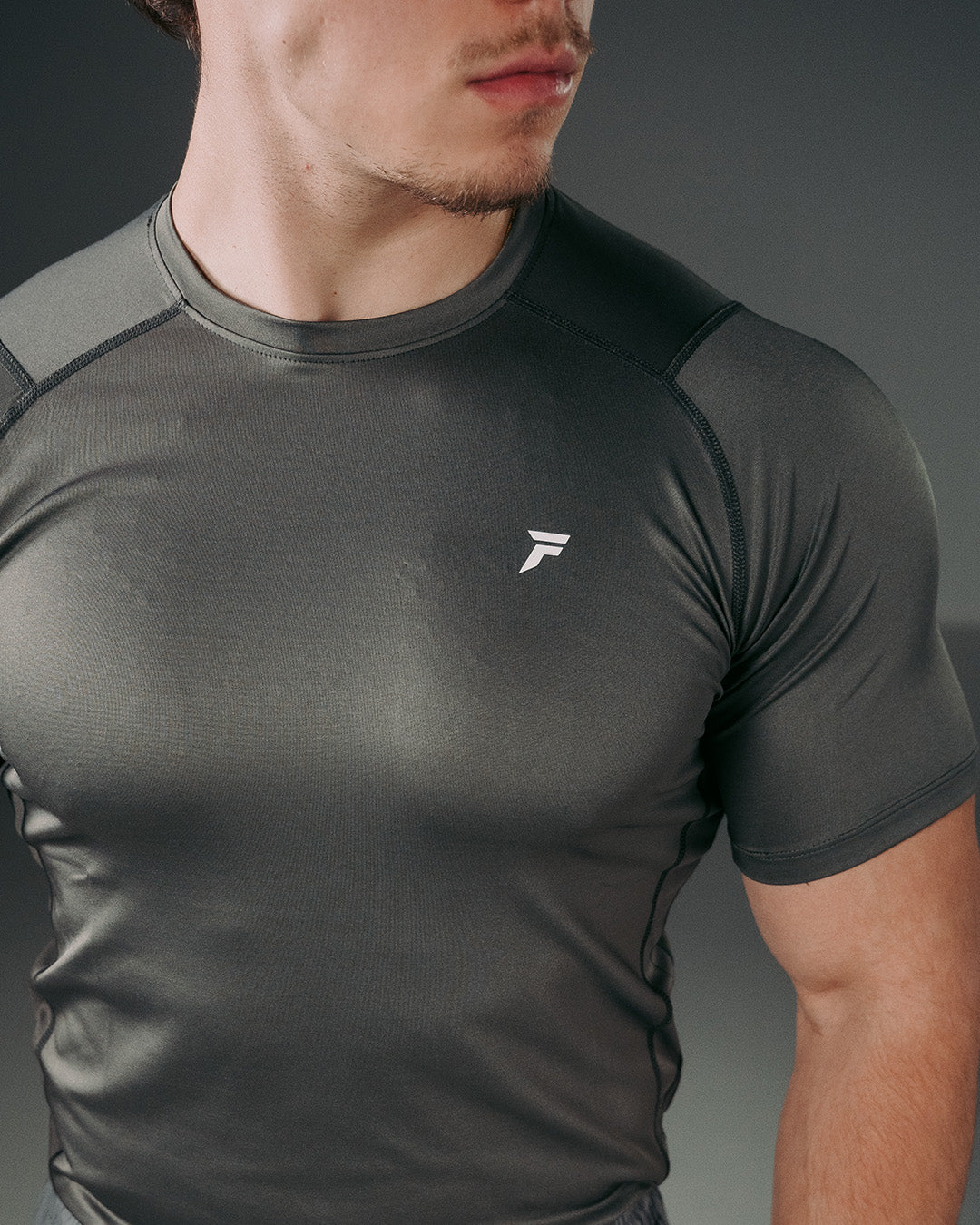 Vital Compressed T-Shirt Grey
